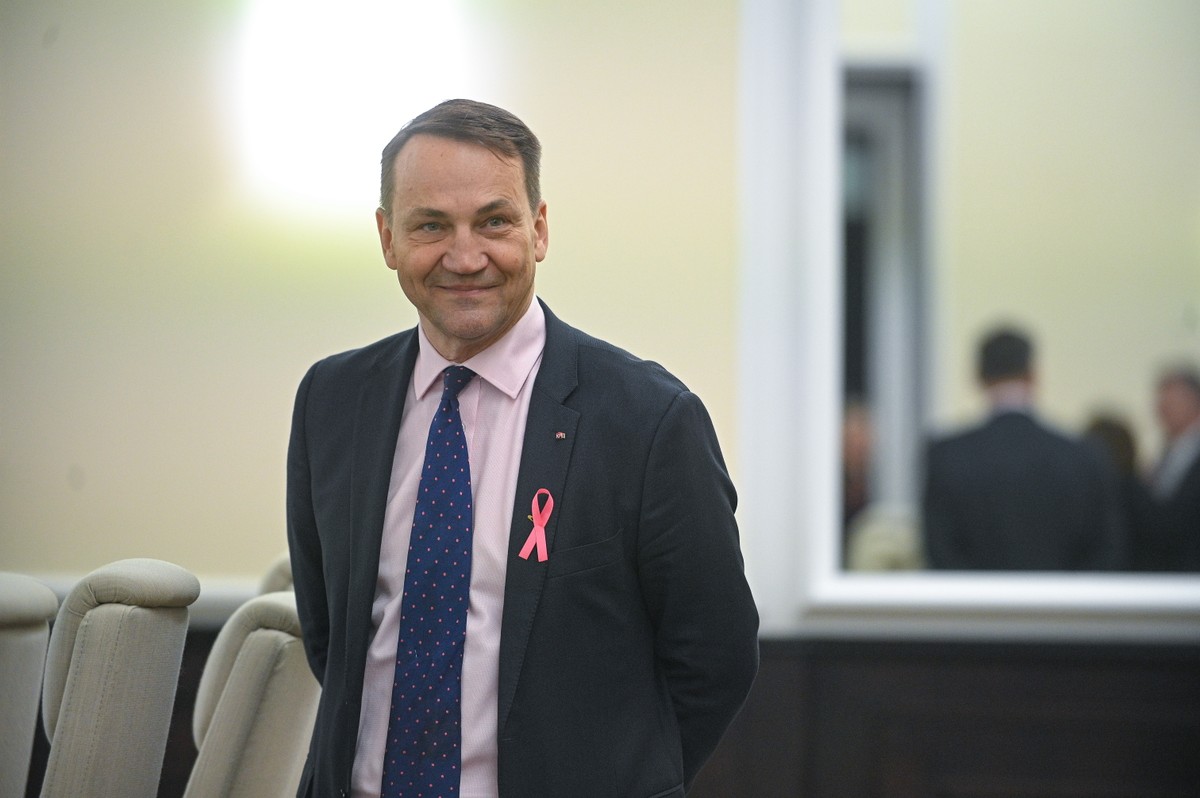 Minister spraw zagranicznych Radosław Sikorski