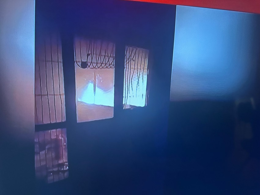 Zapaljene prostorije SNS u Novom Sadu