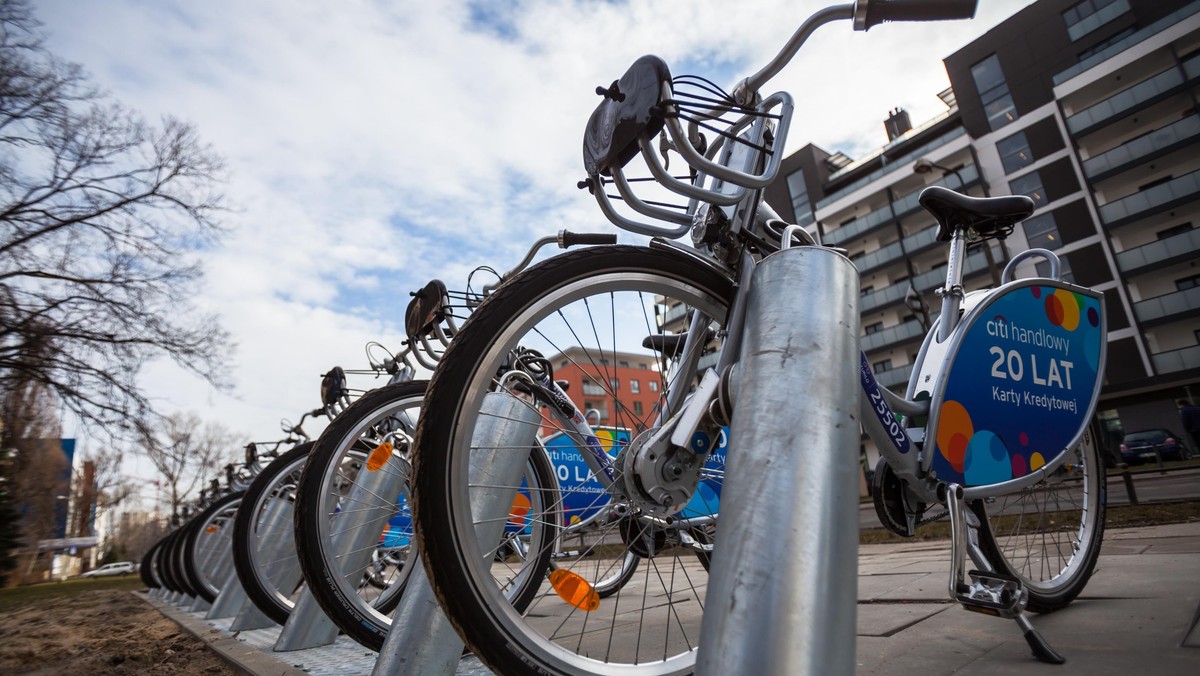 Stacja Warszawskich Rowerów Publicznych Veturilo