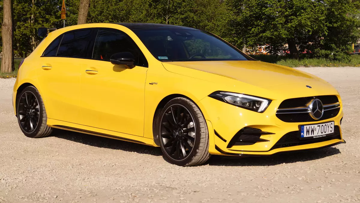 Mercedes-AMG A35 – bardzo szybka zabawka