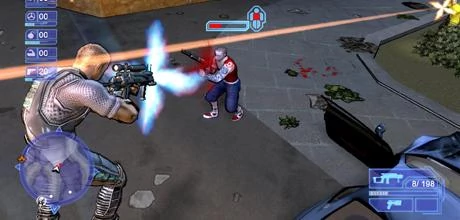 Screen z gry "Crackdown"