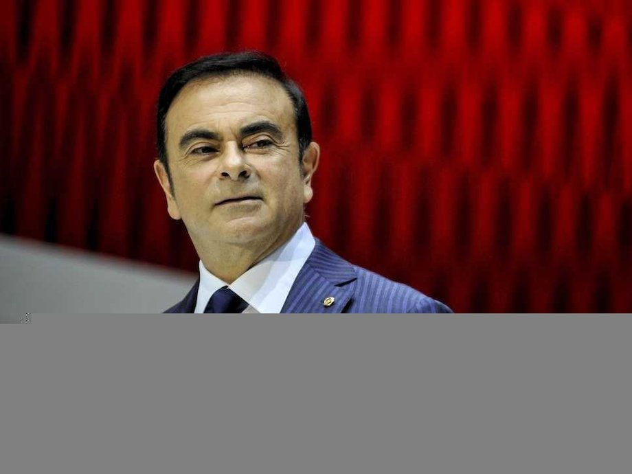 Nissan chairman Carlos Ghosn.