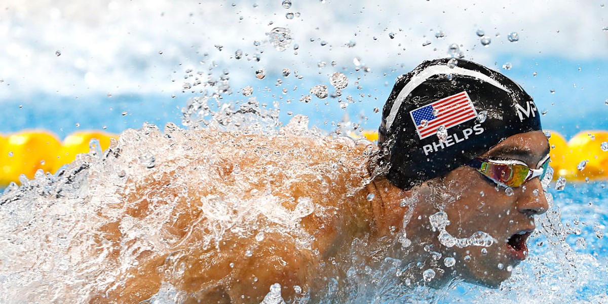 Michael Phelps startował na igrzyskach olimpijskich od 16 lat