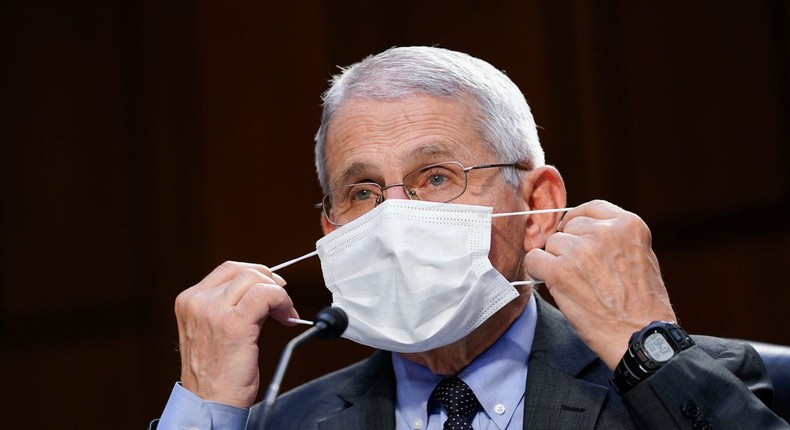 Dr. Anthony Fauci, director of the National Institute of Allergy and Infectious Diseases.
