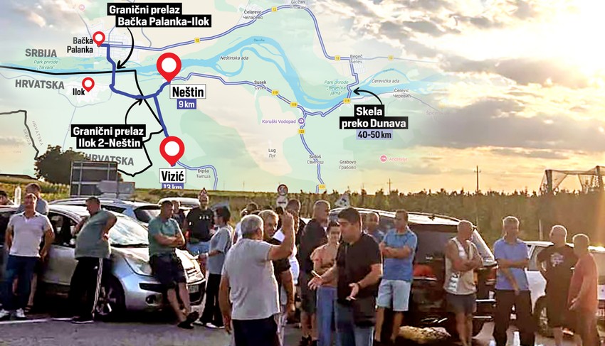 Blokada GP sa Hrvatskom