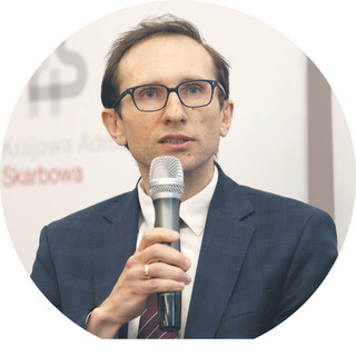 Przemysław Krawczyk dyrektor departamentu analiz Krajowej Administracji Skarbowej w Ministerstwie Finansów