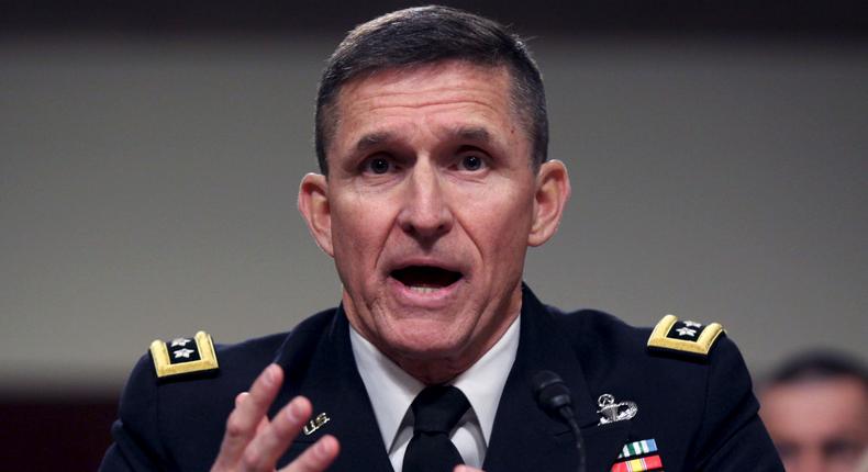 Michael Flynn, a retired lieutenant general and Trump's national security adviser.