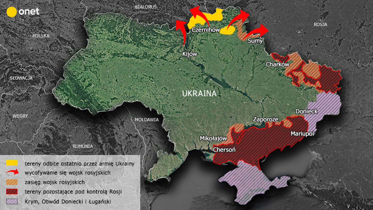 Rosjanie się wycofują. Przygotowują się do kolejnego natarcia [MAPA]