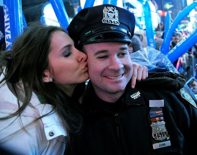 Sylwestrowe czułości w Nowym Jorku