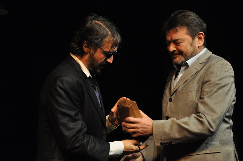 Branislav Trifunović, najbolji glumac "Dana Zorana Radmilovića": Sa uručenja nagrade za najboljeg glumca večeri