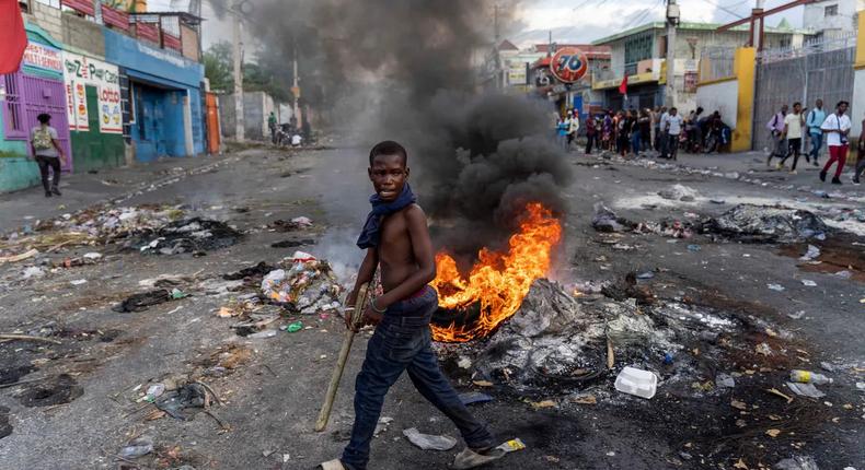 Manifestation en HAITI