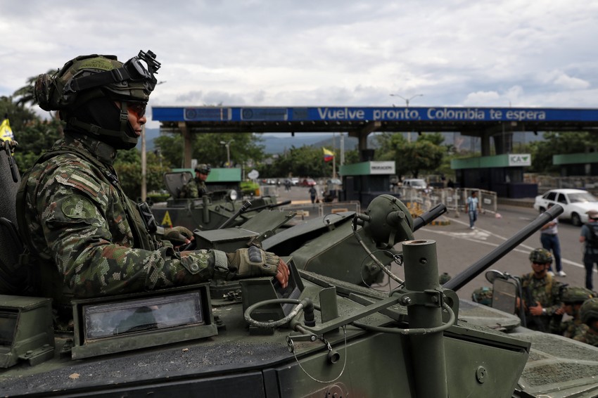 Kolumbija vojska granica