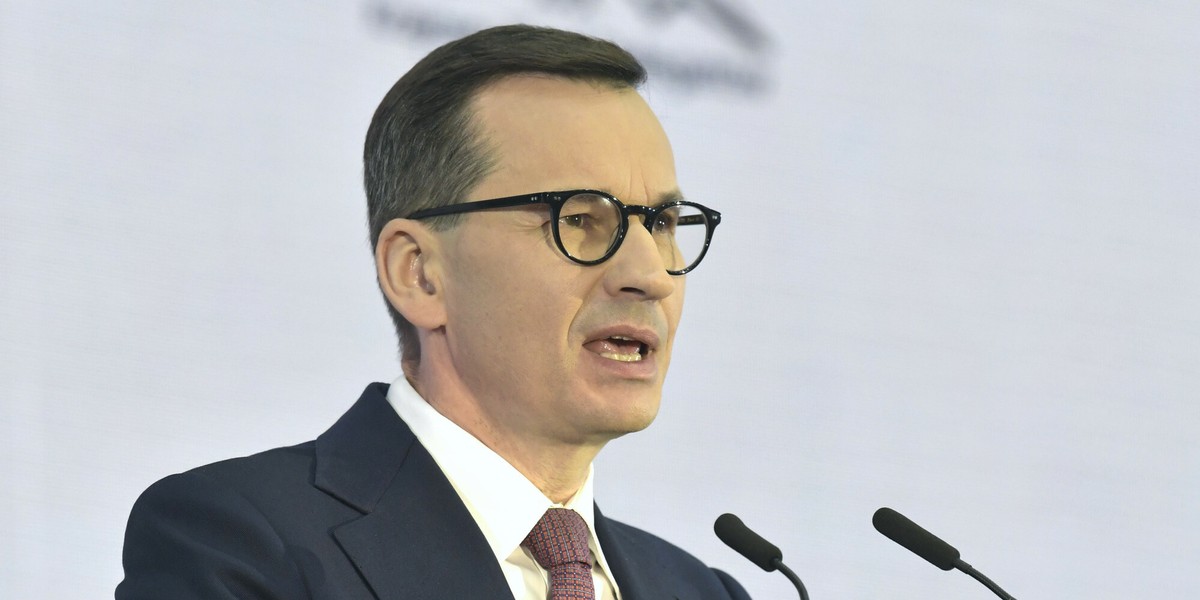 Premier Mateusz Morawiecki uczestniczył we wtorek w gali "Polka XXI w.".