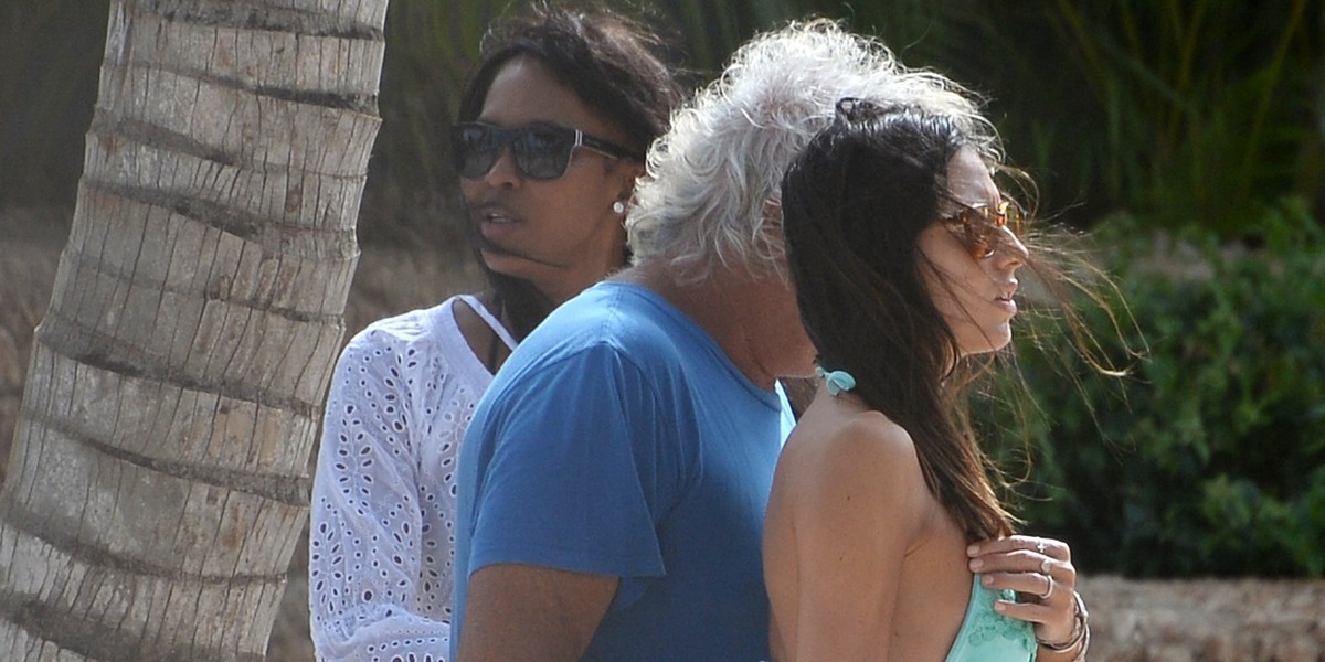 Naomi Campbell i Flavio Briatore