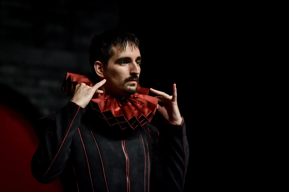 Aleksandar Milković kao Malvolio