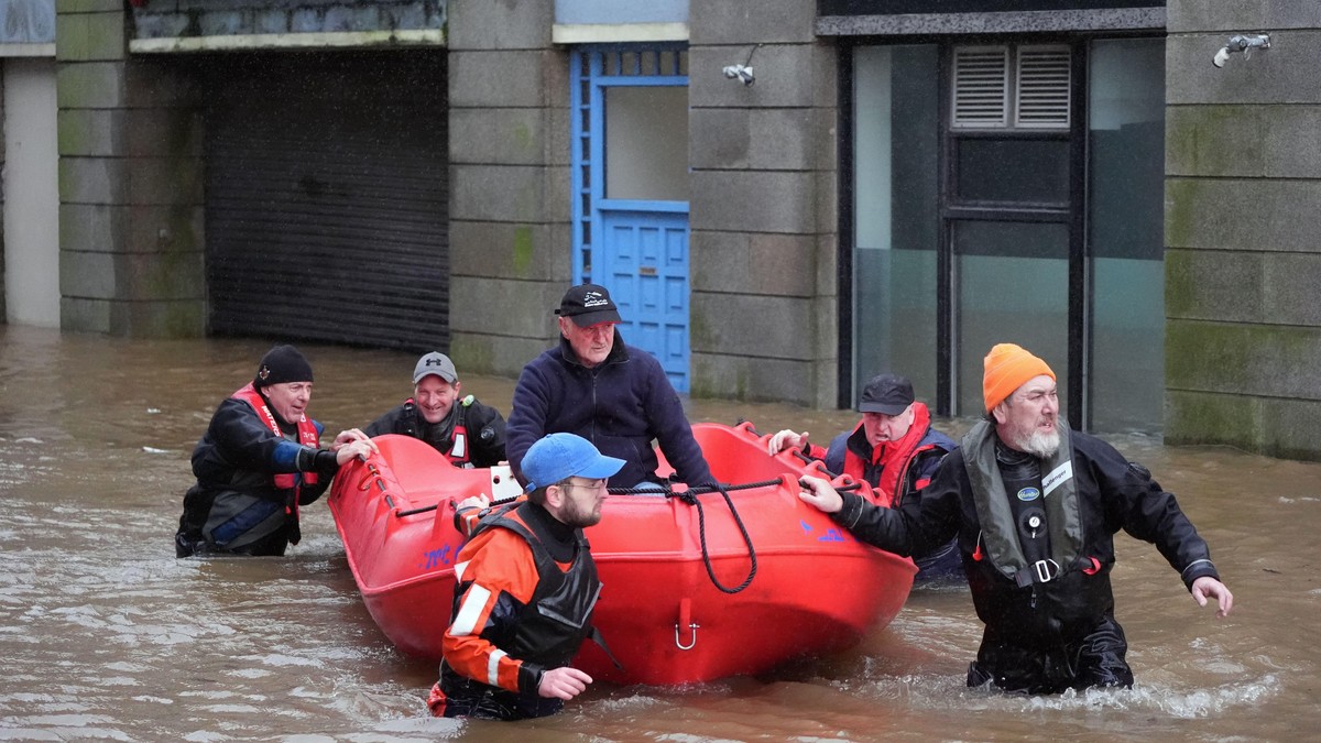 Oluja  Čandra  u Irskoj