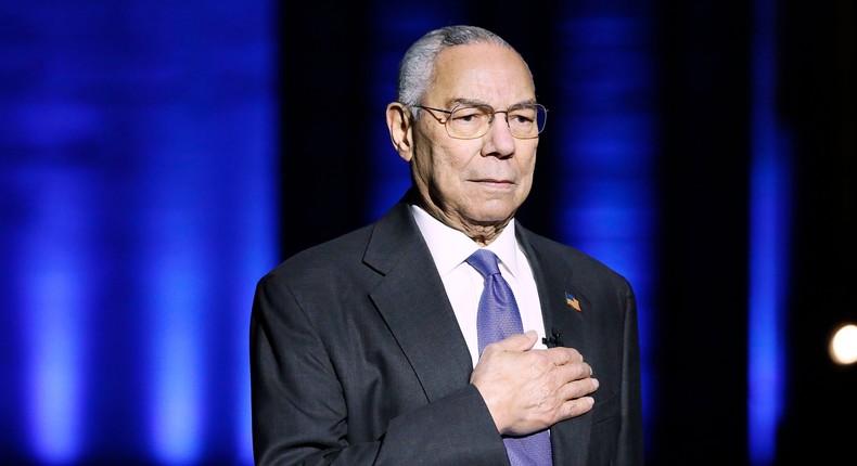 Former Secretary of State Colin Powell.
