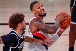 Damian Lillard najlepszym koszykarzem dokończonego sezon zasadniczego ligi NBA