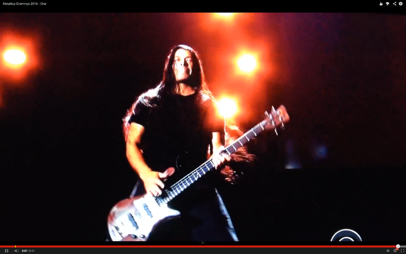 Metallica na gali Grammy 2014