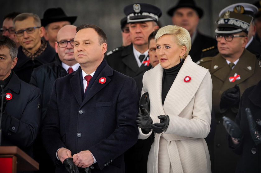 Andrzej Duda i Agata Kornhauser-Duda