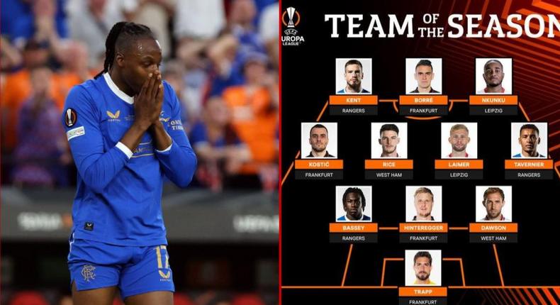 Joe Aribo and other big names excluded from Europa League team of the season
