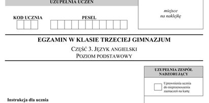 Egzamin gimnazjalny 2017: Angielski. Odpowiedzi i arkusze