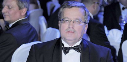 Komorowski na imprezie z Rusin i Kożuchowską. Foto