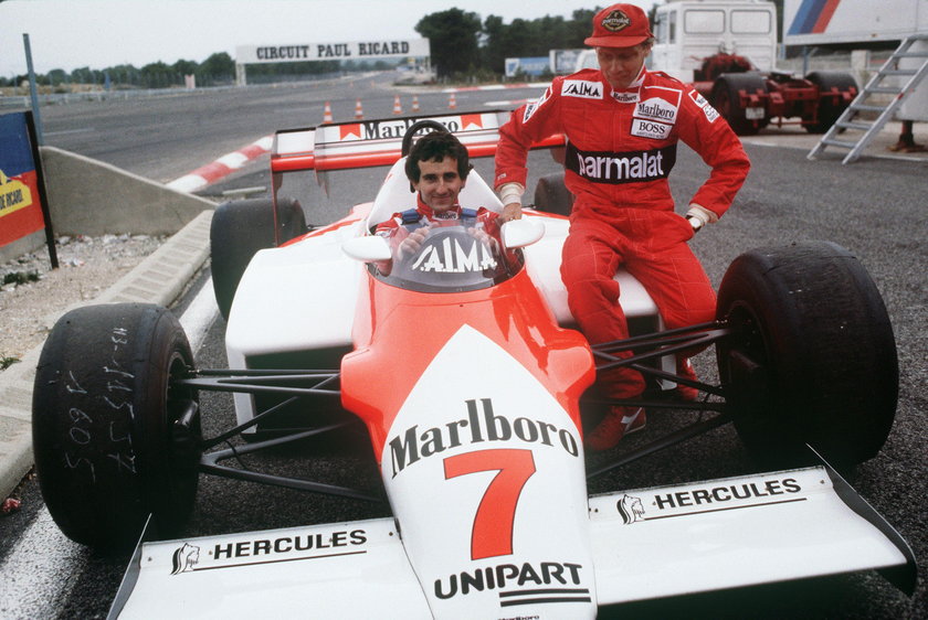 Alain Prost Niki Lauda