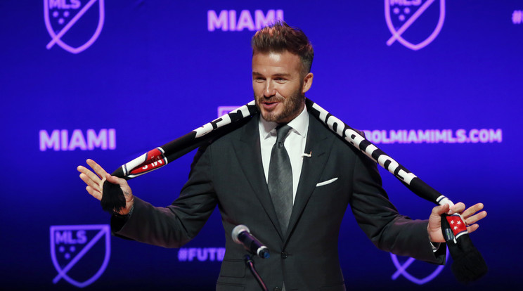 David Beckham /Fotó: AFP