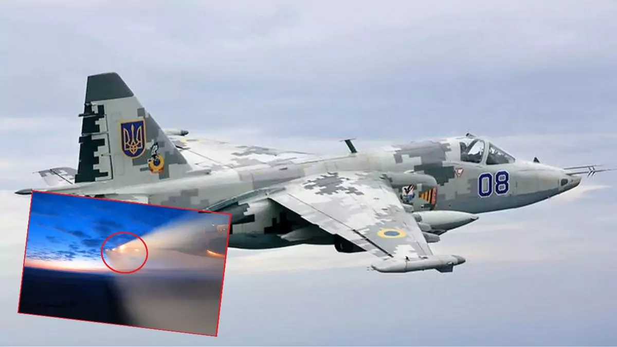 Su-25 w barwach Ukrainy