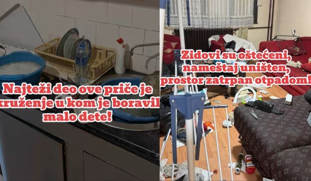 Podstanari ruinirali stan u Pančevu