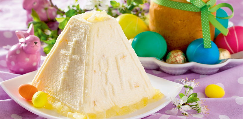 Ananasowa pascha na Wielkanoc. Jak przygotować twaróg?