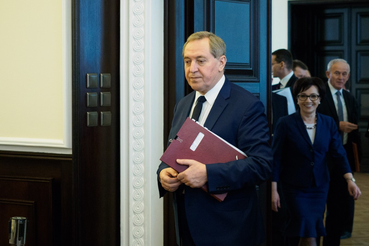 Minister Henryk Kowalczyk, szef Stałego Komitetu RM