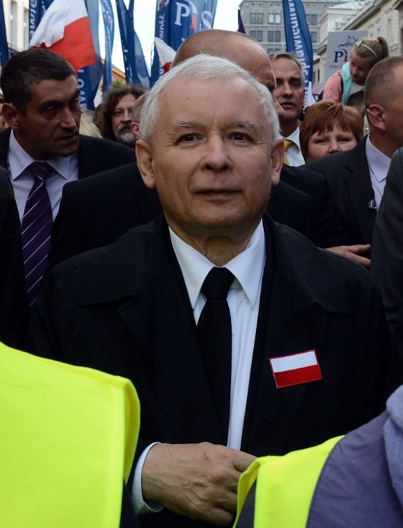 Jarosław Kaczyński, fot. AFP