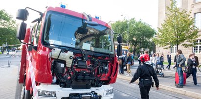 Wóz strażacki zderzył się z tramwajem