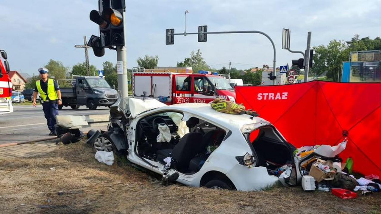 Tragiczny wypadek w Wielkopolsce. Nie żyje żołnierz