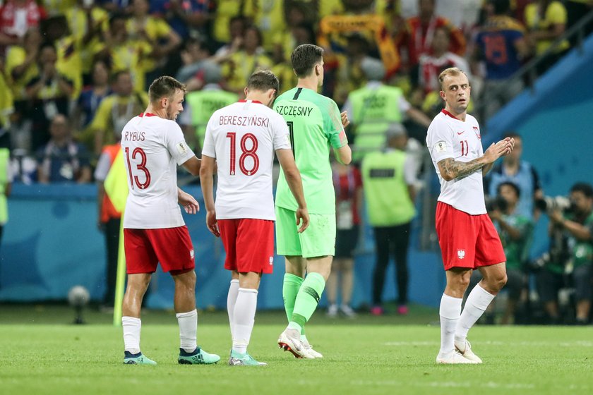 24.06.2018 POLSKA - KOLUMBIA FIFA WORLD CUP 2018 PILKA NOZNA