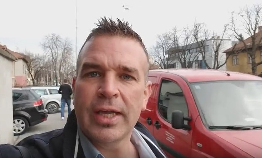 Čarls Kater u poseti Zagrebu