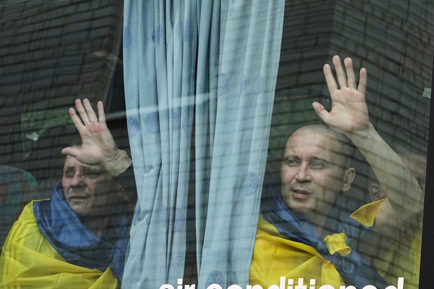 Razmenjeni ukrajinski zarobljenici u Černigovskoj oblasti 4. jula