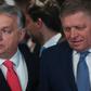 Premier Węgier Viktor Orban i premier Słowacji Robert Fico