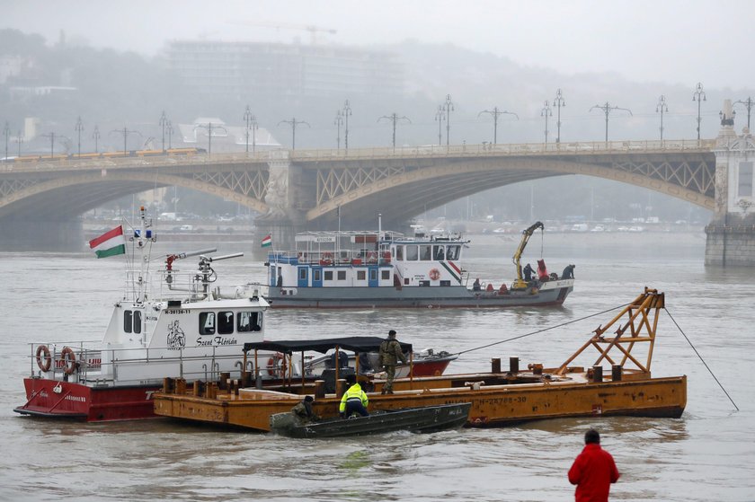 A river cruise boat is seen on the Danube river in Budapest