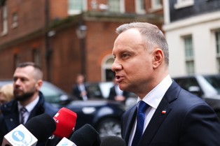 Duda w Londynie: Chciałbym, aby w odbudowie Ukrainy uczestniczyły polskie firmy