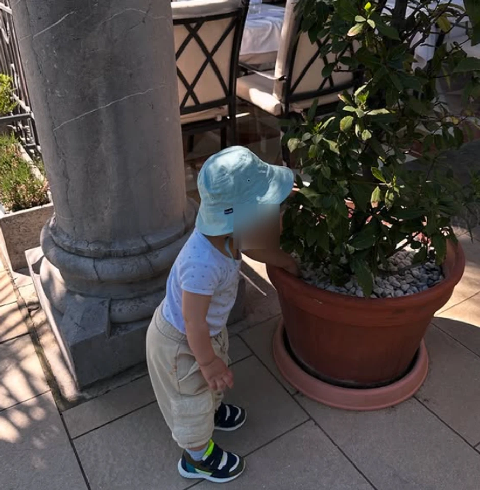 Ivana Malić sa sinom u Hrvatskoj