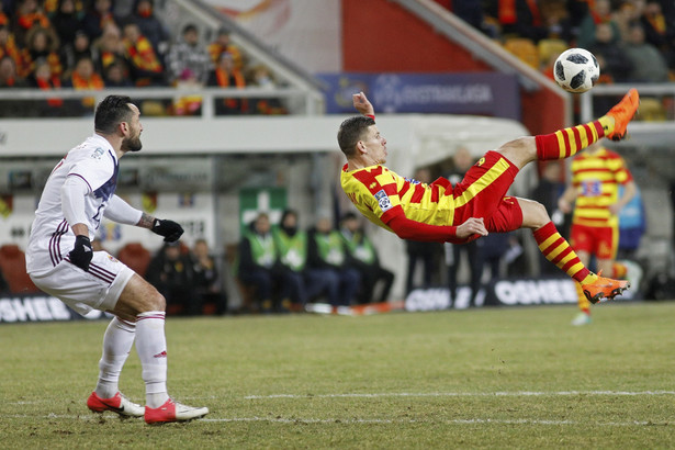 Ekstraklasa: Jagiellonia nie zwalnia tempa w drodze po mistrzostwo Polski