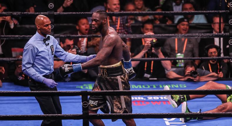 Watch Deontay Wilder knockout