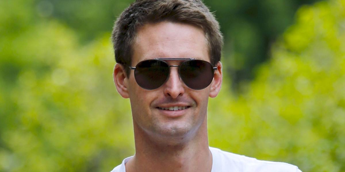 Evan Spiegel, CEO of Snapchat parent company Snap.