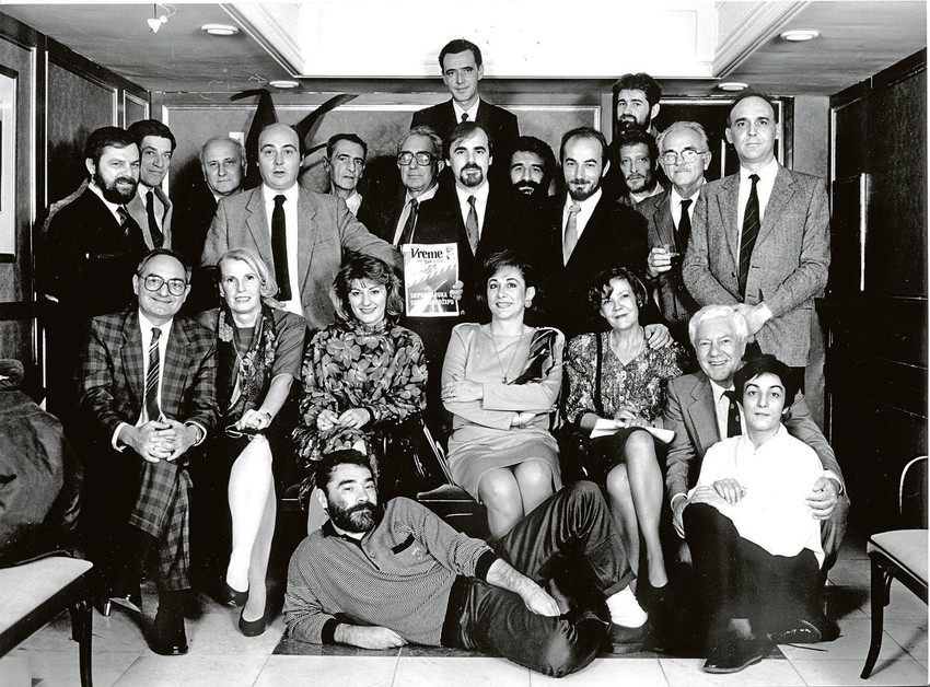 Redakciju "Vremena" vodio je od 1991. godine