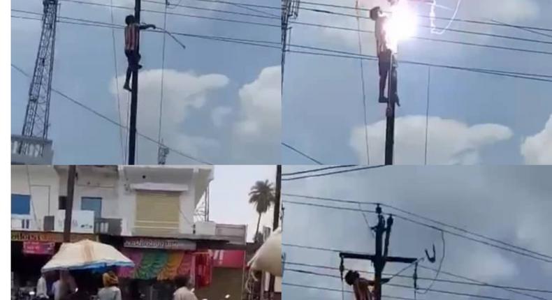 45-year old man electrocuted to death while saving bird from high-tension wire (video)