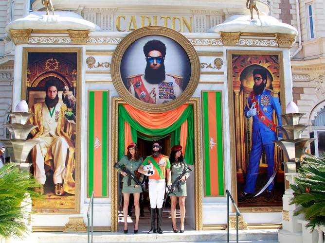 Sasha Baron Cohen w Cannes