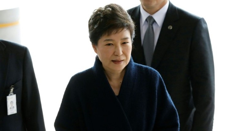 Two plastic surgeons who treated ousted South Korean president Park Geun-Hye -- including one who injected her with human placenta extracts -- and three other people were convicted in connection with the scandal that brought her down